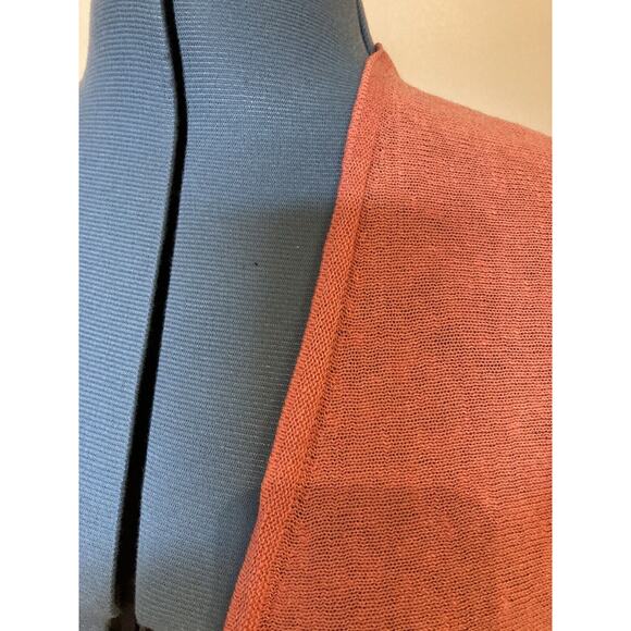 J Jill Cardigan Sweater Shrimp Linen Blend Womens Size Petite XS - Picture 3 of 7